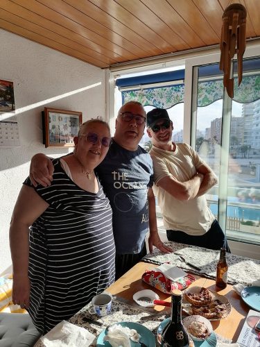 Couple we met in Almeria