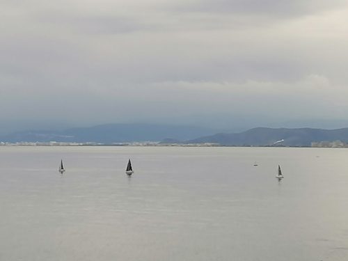 View from top of chapel