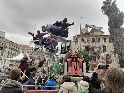 Falla guerra de las galaxias