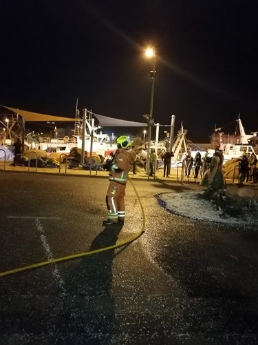 Bombero preparado