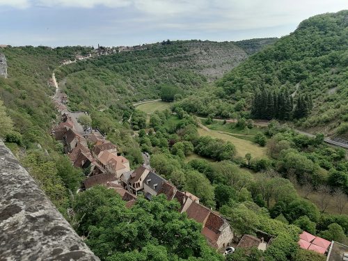 Vistas del pueblo abajo