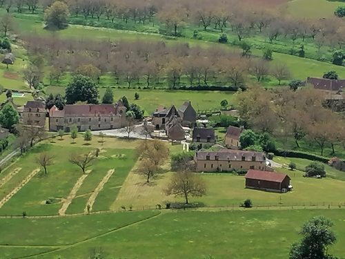 Vistas de una granja