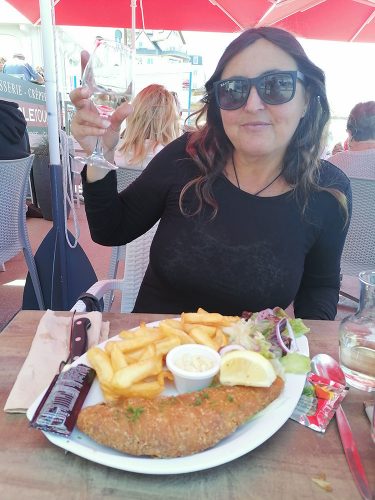 Pescado con patatas