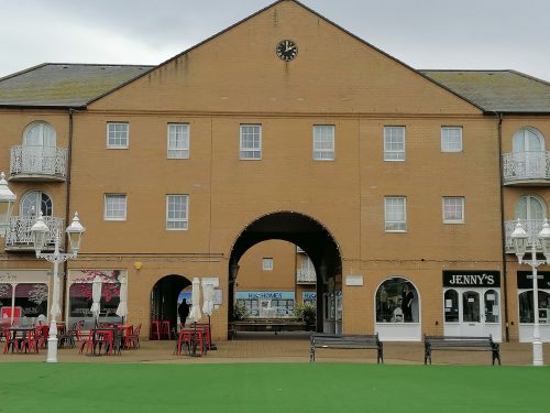 Marina entrance