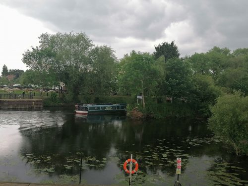 Pub in the left side
