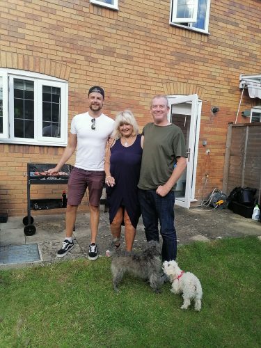 Mathew, Janet & Ben with Humphrey & Isabella