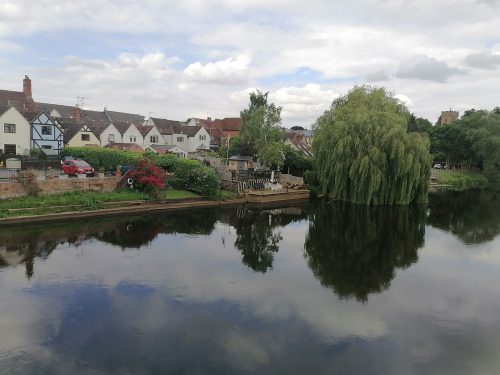 Casas en el rio