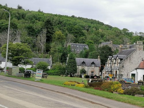 The town