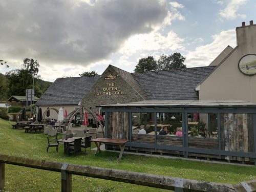 Pub just outside camping