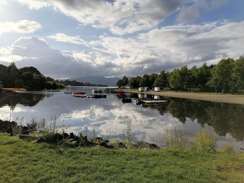 Beach in Loch Lomond