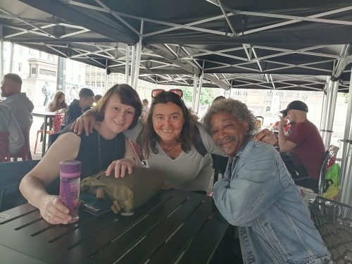 Fiona, me & Danny