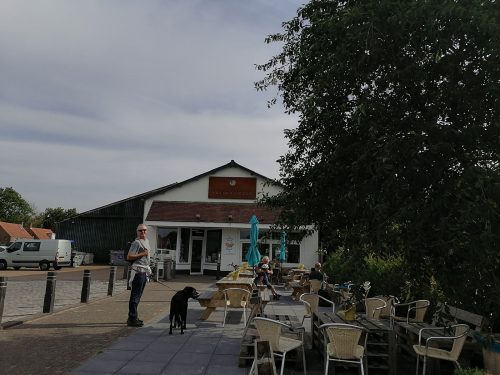 Cafeteria de la fabrica de chocolate