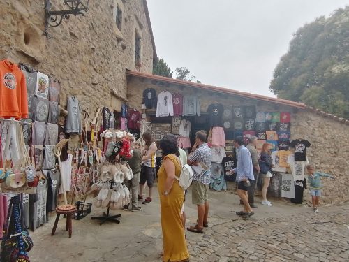 Typical shop of the town