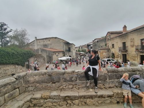 View of the town from the Collegiate