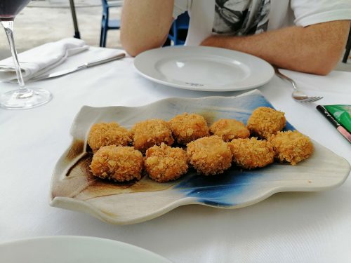 Seafood croquets
