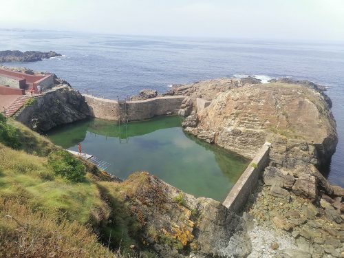 Piscina de agua salada