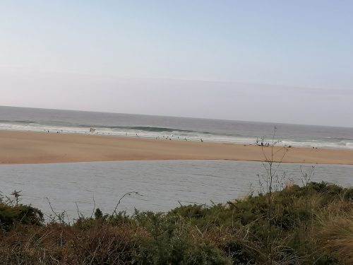 Sea and lagoon