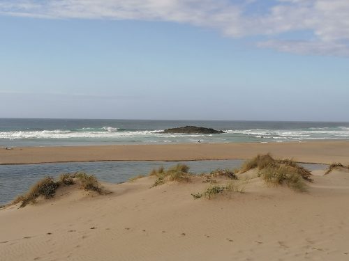 Sea, lagoon and dunes
