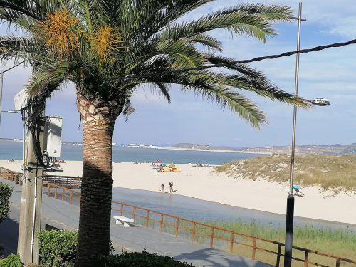 Beach and river