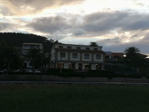 Beer restaurant from the beach