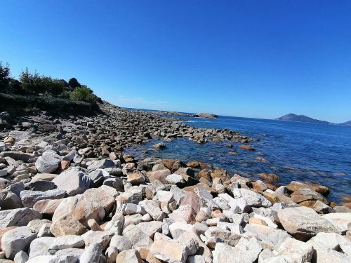 Vista de la costa