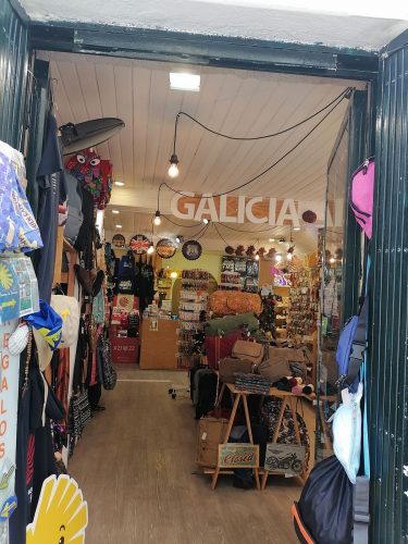 Shop with typical products