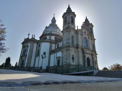 Parte de atras de la iglesia