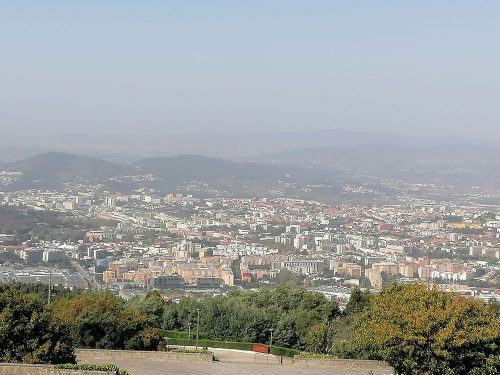Vista de la ciudad de Braga