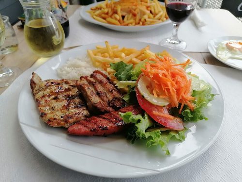 Grilled meat