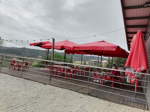 Restaurant terrace
