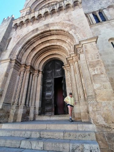 Entrance to the cathedral