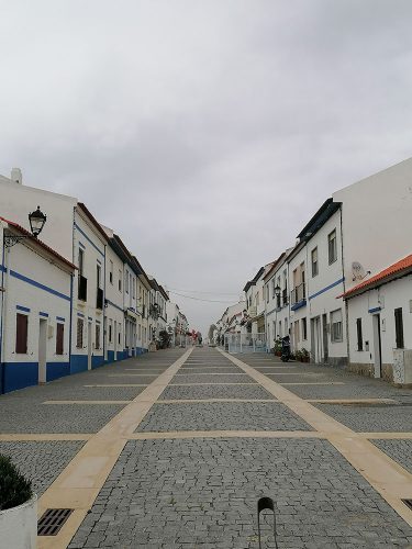 Calle empedrada