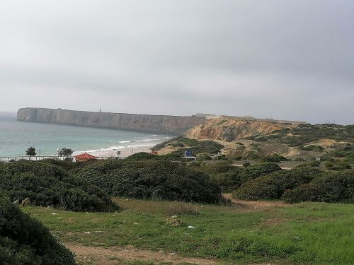 View of the lighthouse and fortress