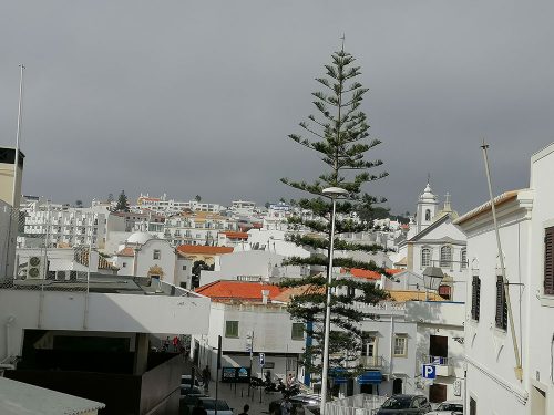 View of the town