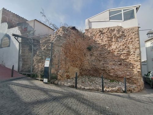 Old castle wall
