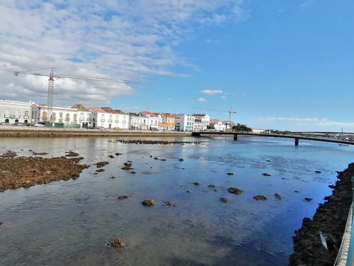 View from the Roman Bridge to the marshland