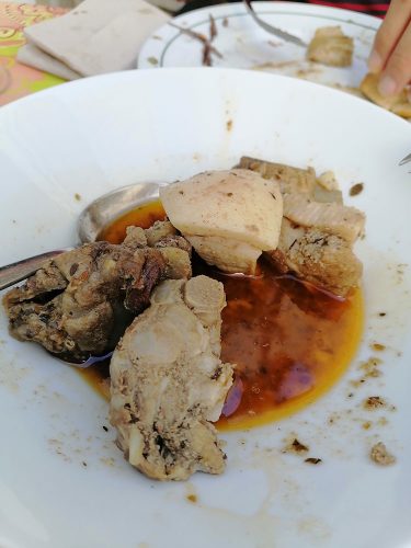 Costillas en adobo