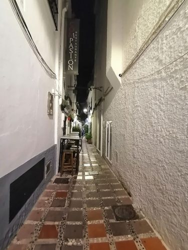 Callejones típicos del casco antiguo