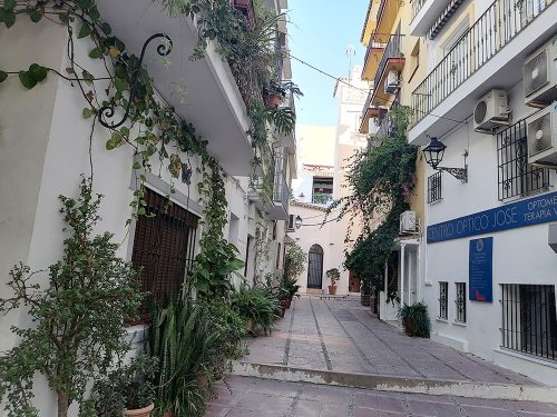 Callejuela típica del casco antiguo