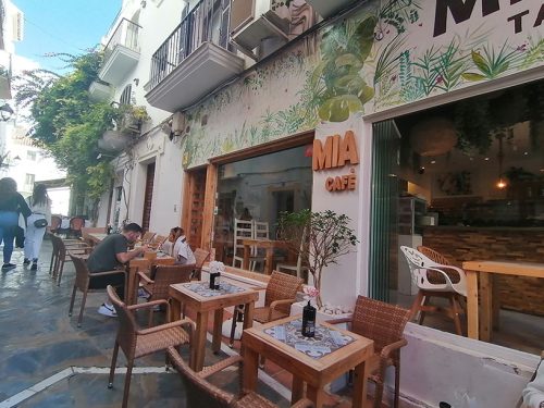Typical tapas bar