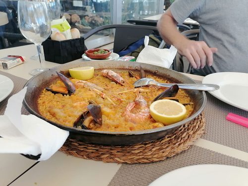 Paella de marisco