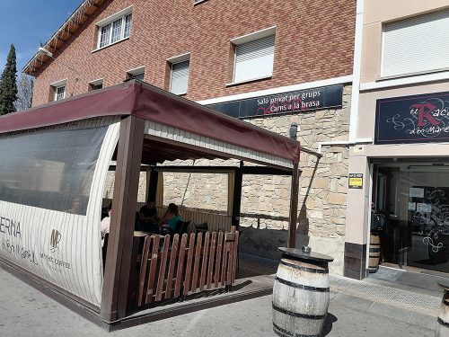 The restaurant where we had lunch