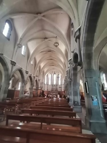 Interior de la iglesia