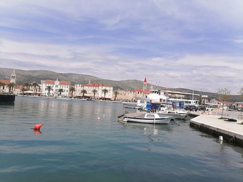 View of the old town and harbour