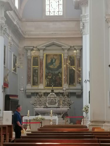 Interior of the Catedral