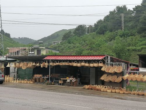 Typical product stand