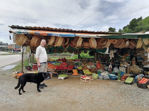 Fruit and Vegetable stand