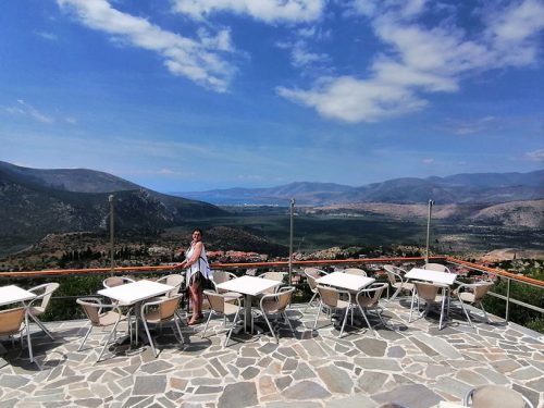Terrace and views from the tavern