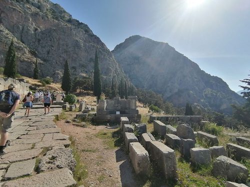 Going up to the Temple