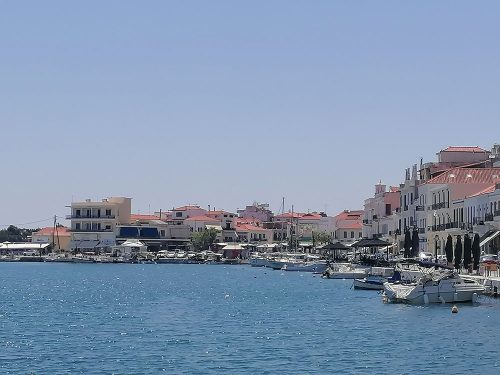 View of the town from the Promenade